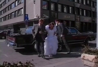 Bride and her father fuck in the limo