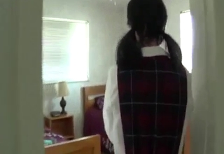 Hardcore action with a slutty teen