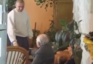 Tanned bitch kinda cucks her father